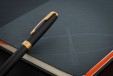 Набор Parker Sonnet Black GT (шариковая ручка + блокнот)