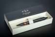 Ручка шариковая Parker IM Vibrant Rings Flame Orange