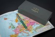 Ручка шариковая Parker Sonnet Sand Blasted Metal&Green Lacquer