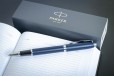 Ручка роллер Parker IM Metal Matte Blue CT