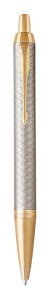Шариковая ручка Parker IM Premium Warm Silver GT