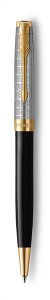 Ручка шариковая Parker Sonnet Premium Metal Black GT