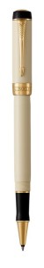 Ручка роллер Parker Duofold Prestige Centennial Ivory And Black GT