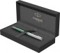 Ручка шариковая Parker Sonnet Sand Blasted Metal&Green Lacquer