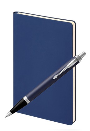 Parker IM Metal Matte Blue CT Portobello Spark