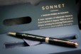 Шариковая ручка Parker Sonnet Laque Black GT