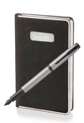 Подарочный набор Parker Im Achromatic Matt Grey Bridge