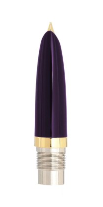 Зона захвата с золотым пером для Parker Prm Plum GT 18K (F)